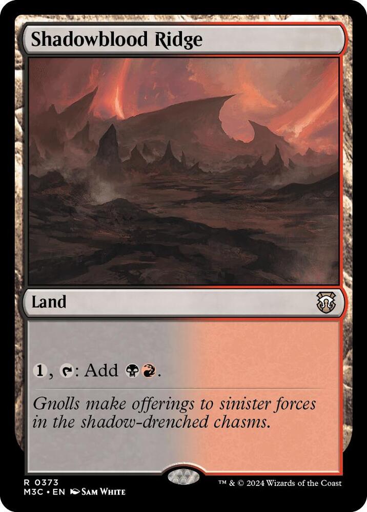Shadowblood Ridge (373) (M3C)