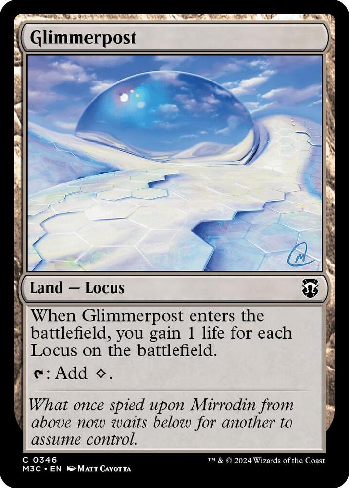 Glimmerpost (Ripple Foil) (346) (M3C)