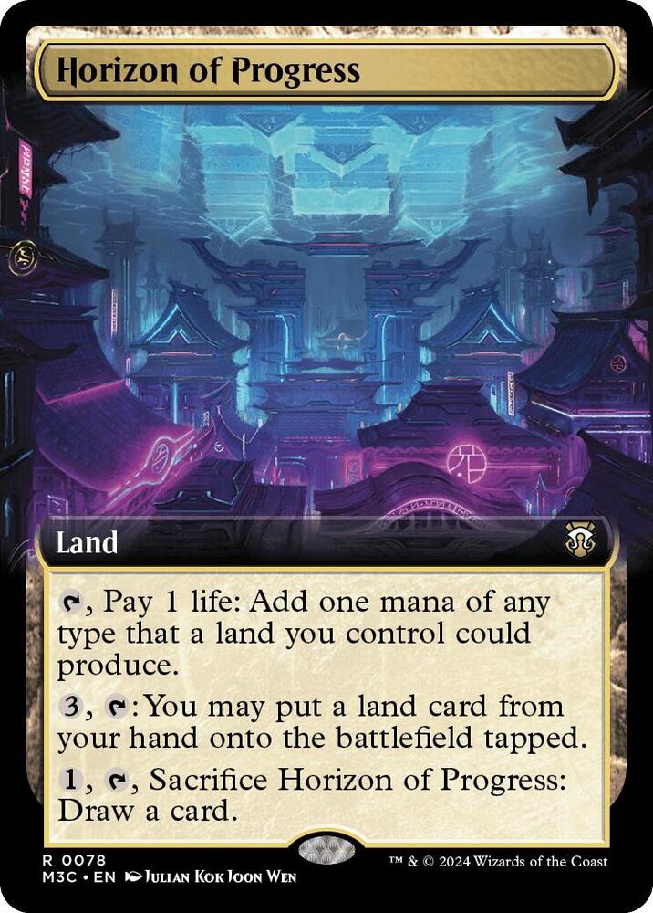 Horizon of Progress (Extended Art) (Ripple Foil) (78) (M3C)