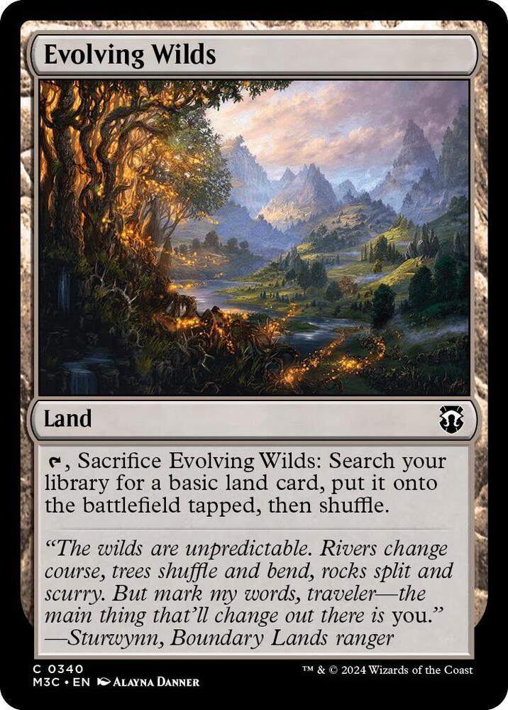 Evolving Wilds (340) (M3C)