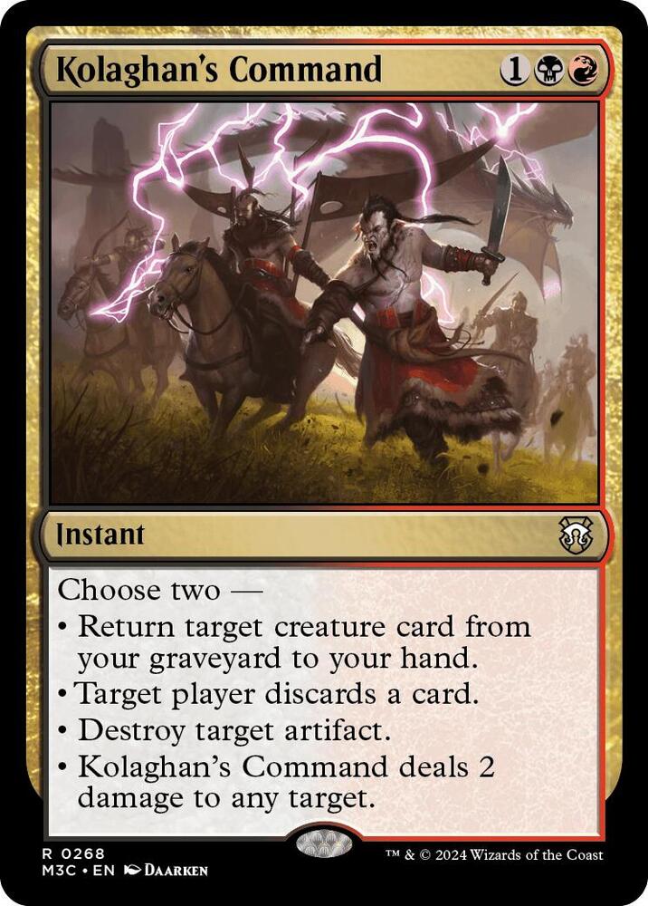 Kolaghan's Command (268) (M3C)