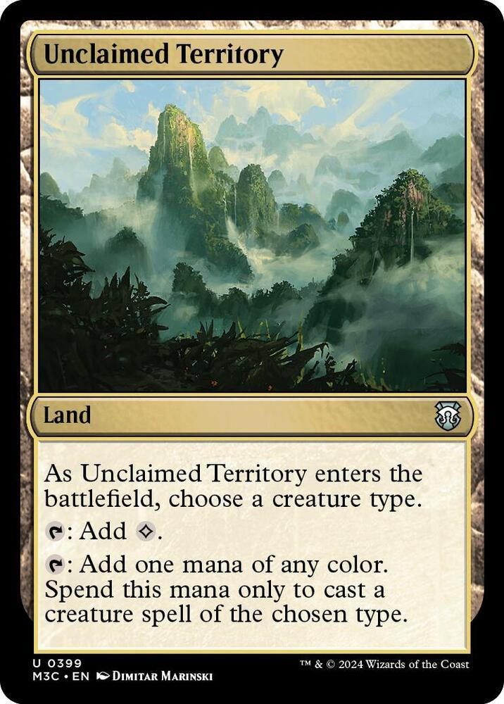 Unclaimed Territory (Ripple Foil) (399) (M3C)