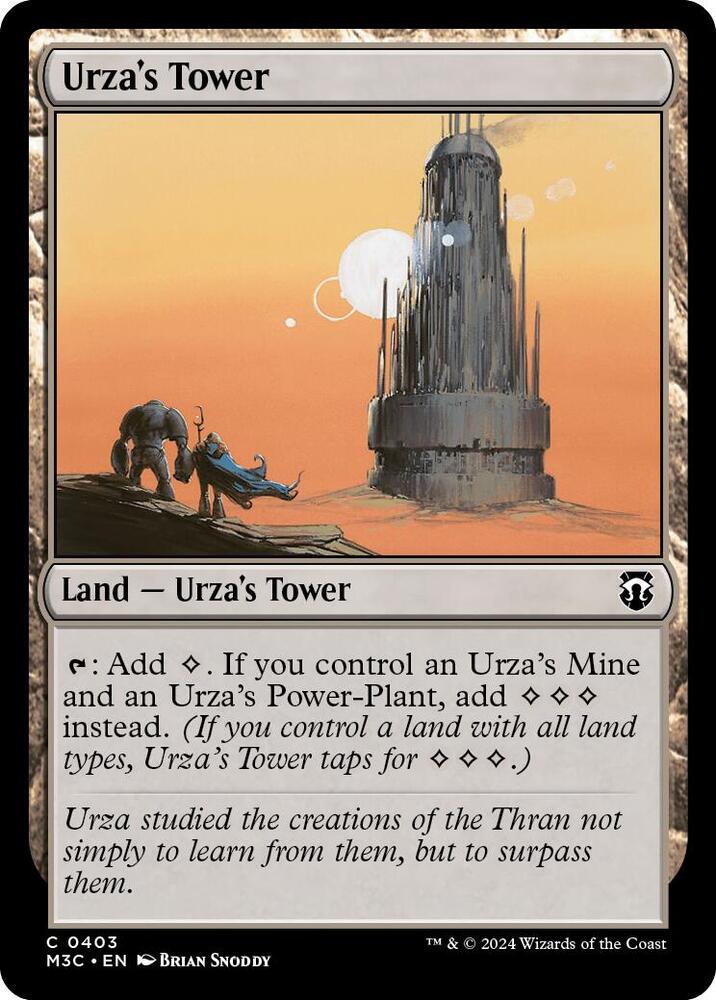 Urza's Tower (Ripple Foil) (403) (M3C)