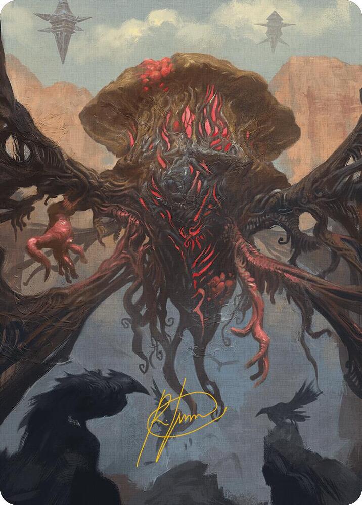Inversion Behemoth Art Card (Gold-Stamped Signature) (27) (ASMH3)