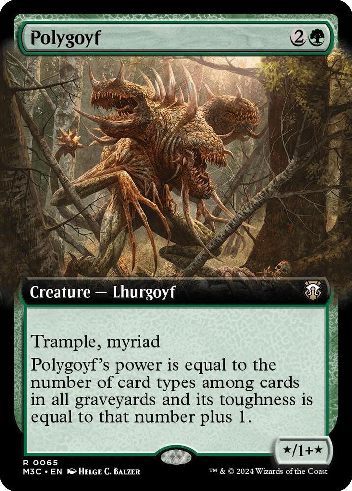 Polygoyf (Extended Art) (65) (M3C)