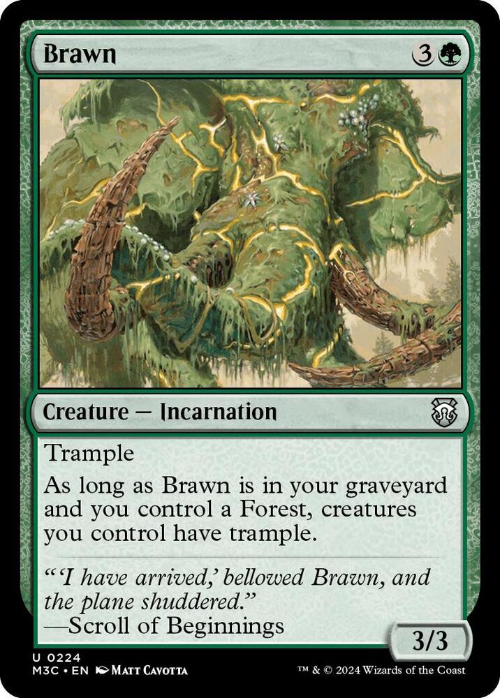 Brawn (Ripple Foil) (224) (M3C)