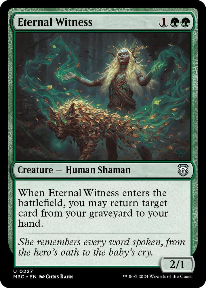 Eternal Witness (Ripple Foil) (227) (M3C)