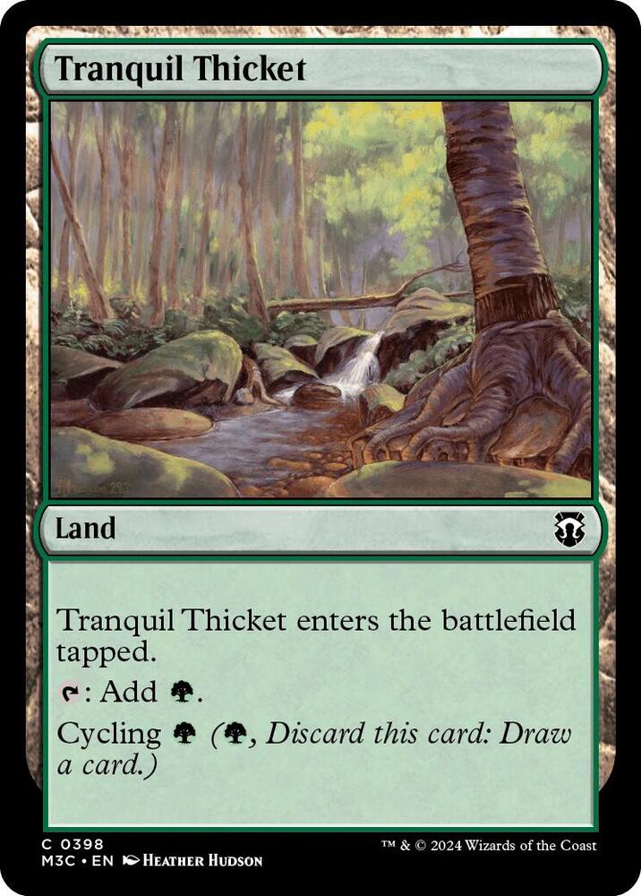 Tranquil Thicket (Ripple Foil) (398) (M3C)