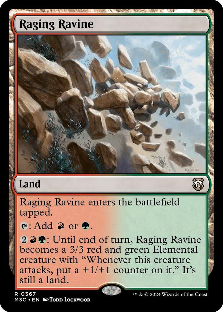 Raging Ravine (Ripple Foil) (367) (M3C)