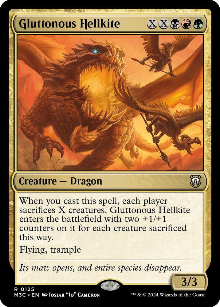 Gluttonous Hellkite (125) (M3C)