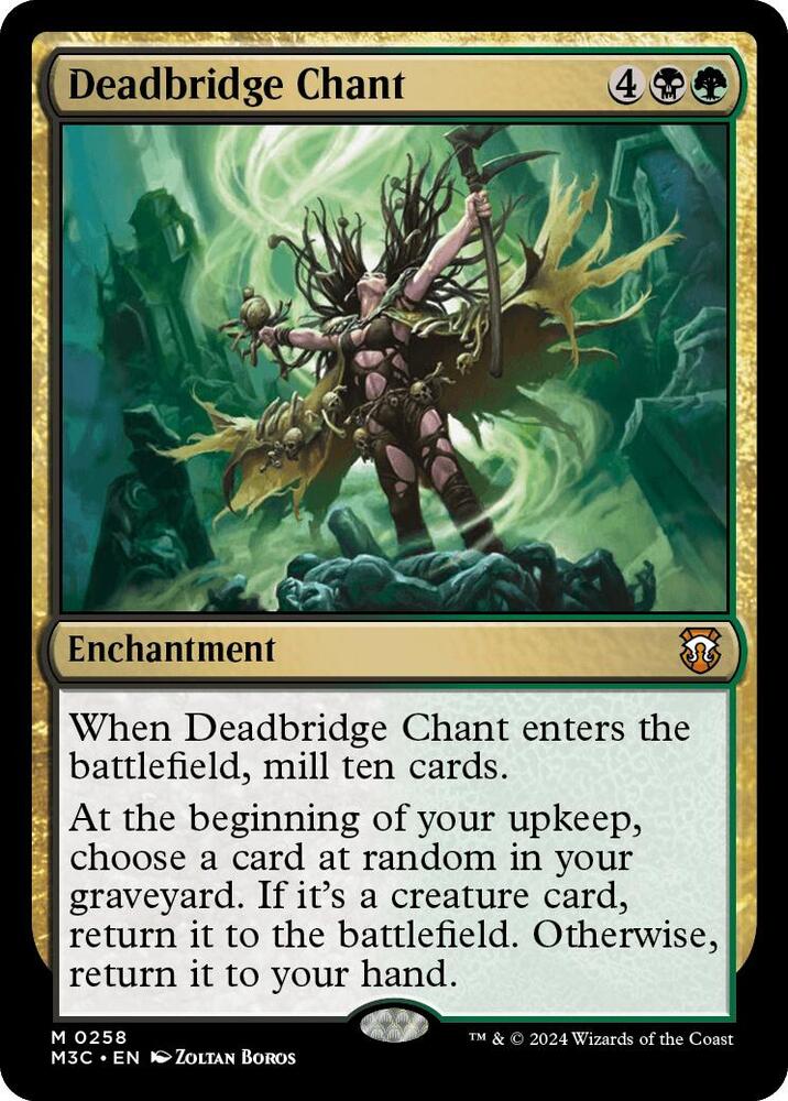 Deadbridge Chant (Ripple Foil) (258) (M3C)