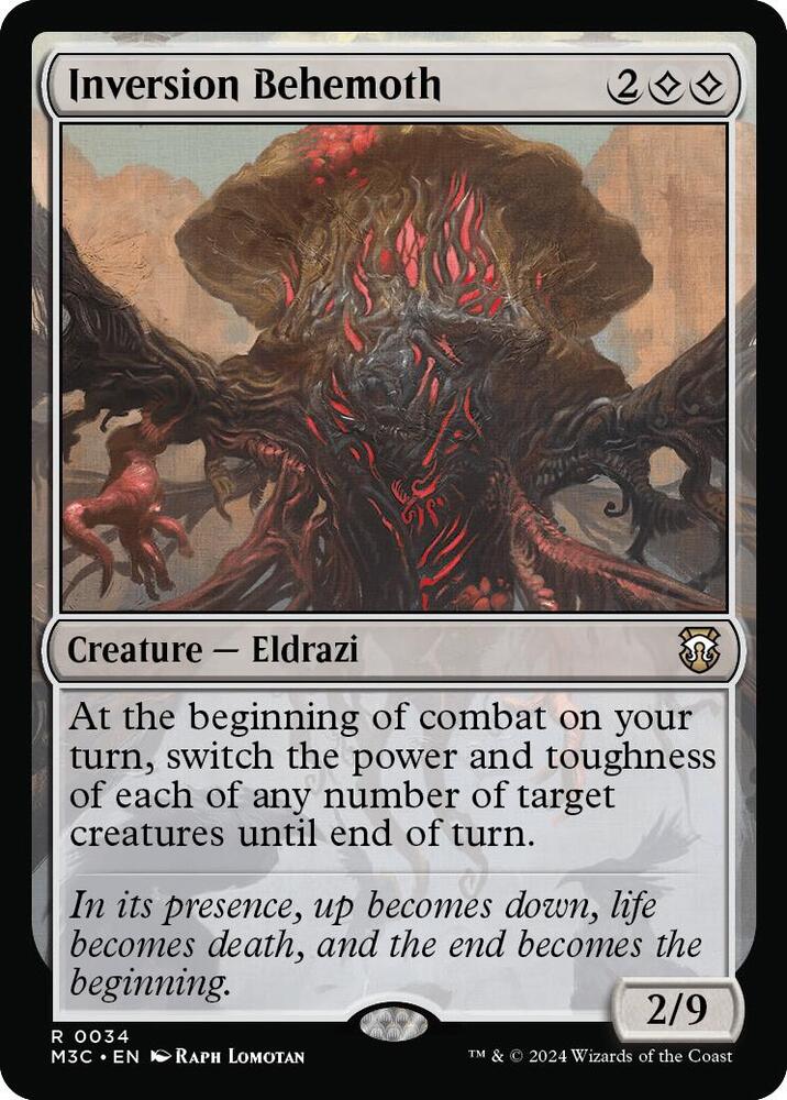Inversion Behemoth  (Ripple Foil) (34) (M3C)
