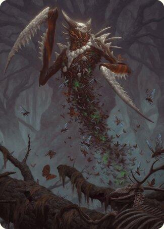 Grist, the Plague Swarm Art Card (18) (ASMH3)