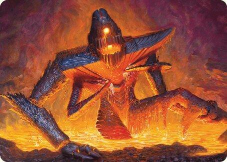 Molten Gatekeeper Art Card (5) (ASMH3)