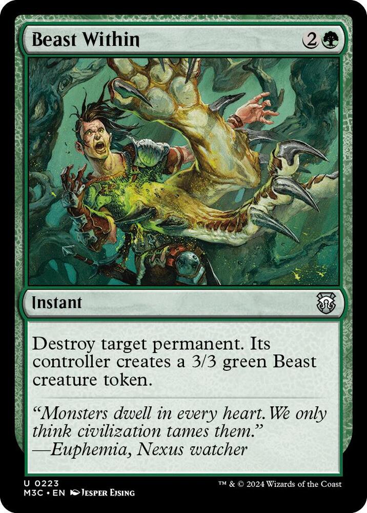 Beast Within (Ripple Foil) (223) (M3C)