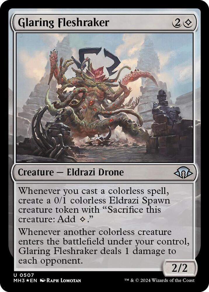 Glaring Fleshraker (Ripple Foil) (507) (MH3)