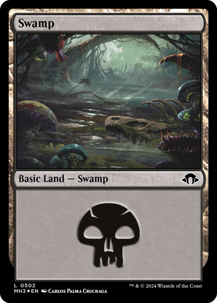 Swamp (0502) (Ripple Foil) (502) (MH3)