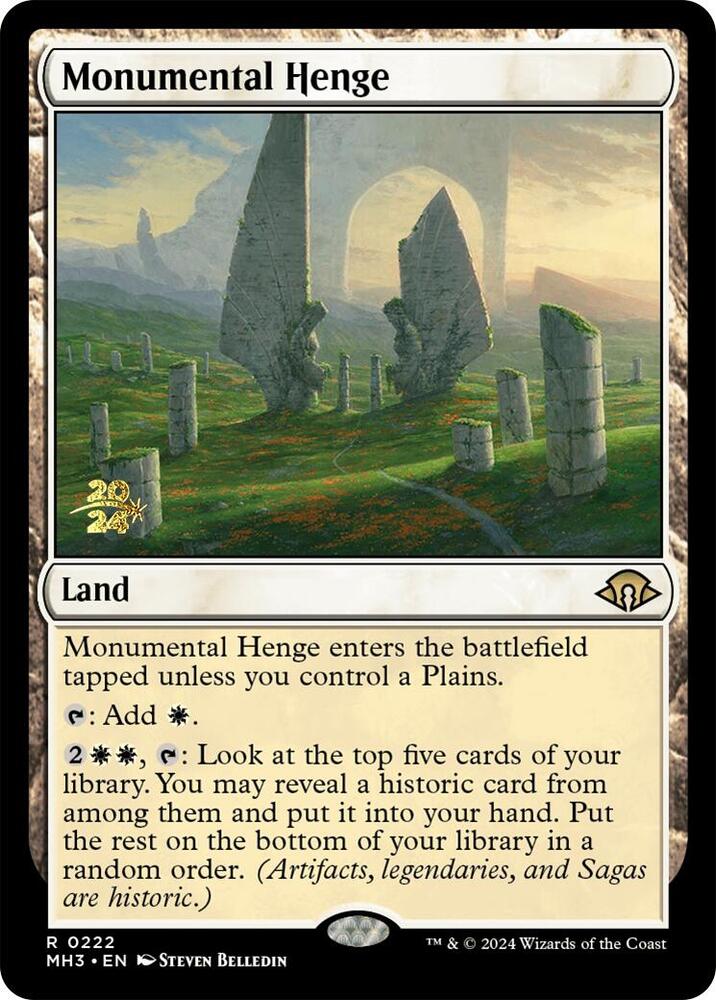 Monumental Henge (222) (PRE)
