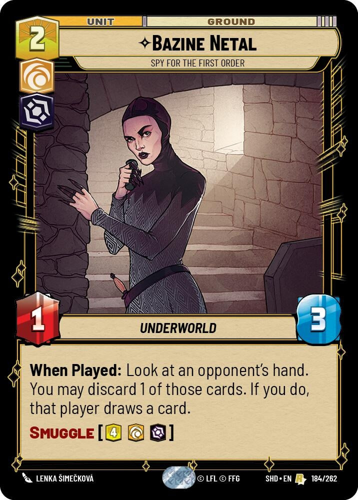 Bazine Netal - Spy for the First Order (184/262) (SHD)