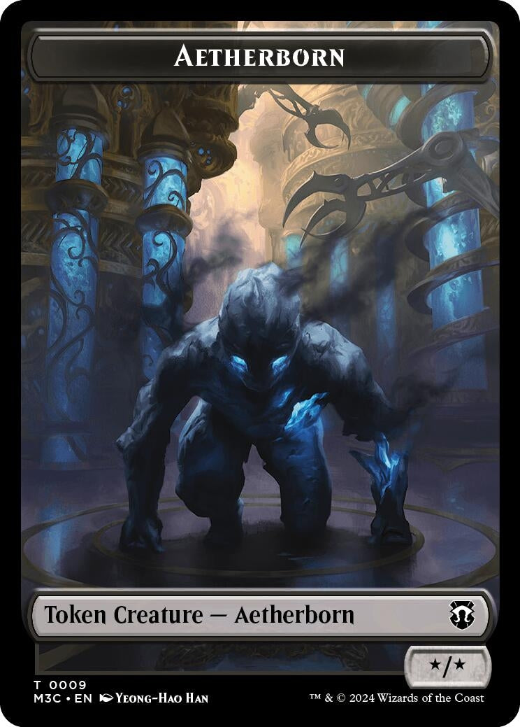 Aetherborn // Servo Double-Sided Token (9 // 33) (M3C)
