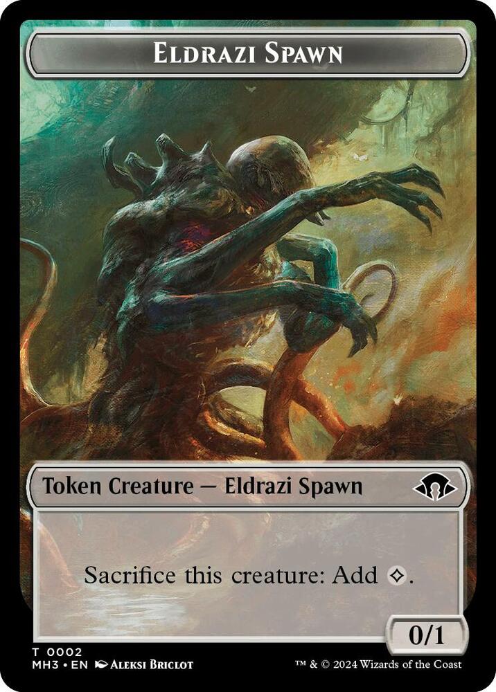 Eldrazi Spawn // Insect (0025) Double-Sided Token (2 // 25) (MH3)