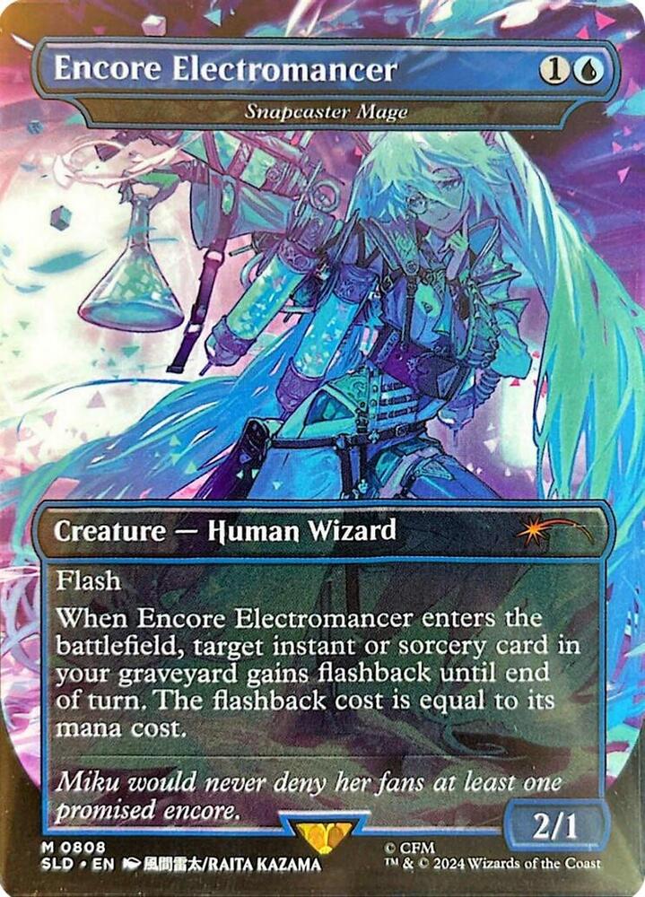 Encore Electromancer - Snapcaster Mage (808) (SLD)