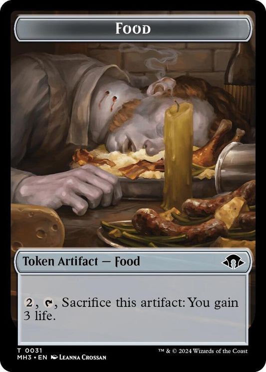 Image for Food // Energy Reserve Double-Sided Token (31 // 36) (MH3) - Magic: The Gathering