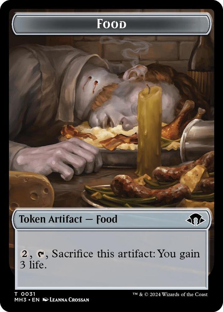 Food // Energy Reserve Double-Sided Token (31 // 36) (MH3)