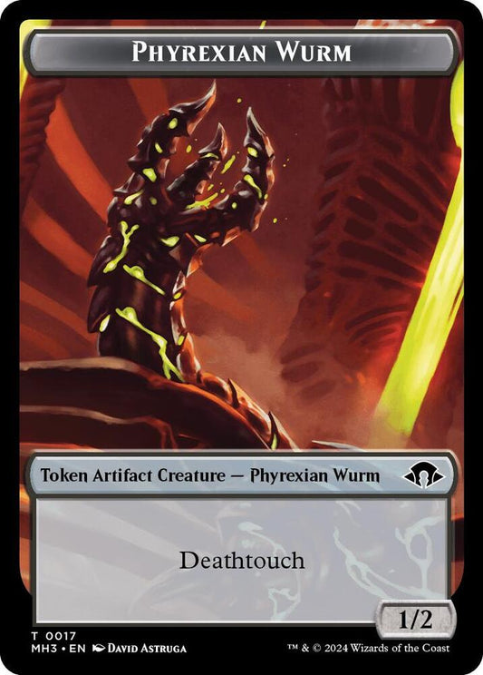 Image for Phyrexian Wurm Token (0017) (17) (MH3) - Magic: The Gathering
