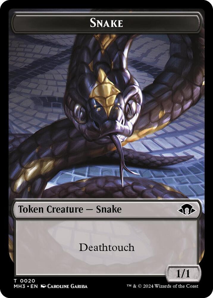 Snake Token (20) (MH3)