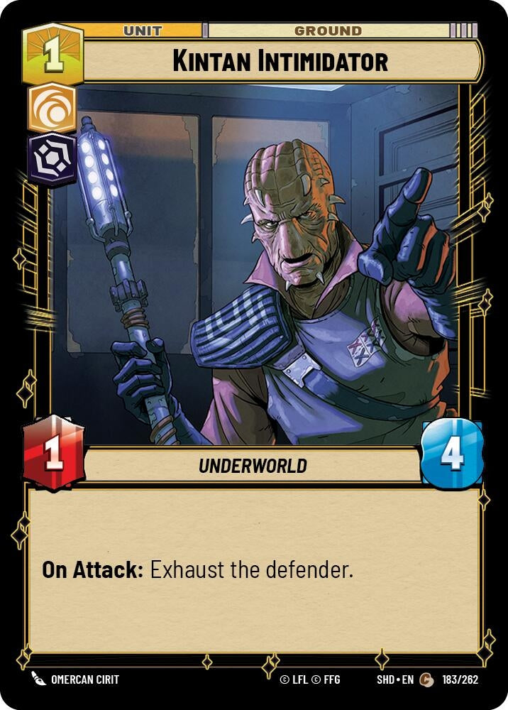 Kintan Intimidator (183/262) (SHD)