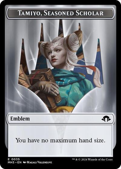 Emblem - Tamiyo, Seasoned Scholar (35) (MH3)