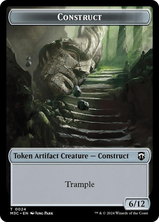 Image for Construct (Ripple Foil) // Myr Double-Sided Token (24 // 25) (M3C) - Magic: The Gathering