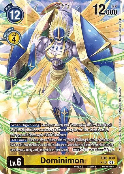 Dominimon (Alternate Art) (EX6-030 SR) (EX-06)