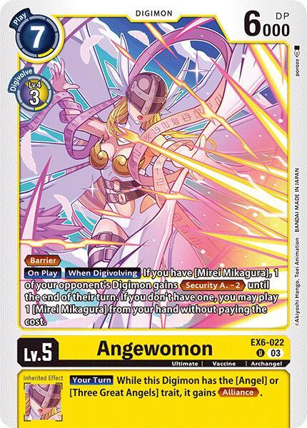 Angewomon (EX6-022 U) (EX-06)
