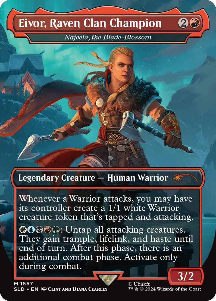 Eivor, Raven Clan Champion - Najeela, the Blade-Blossom (1557) (SLD)