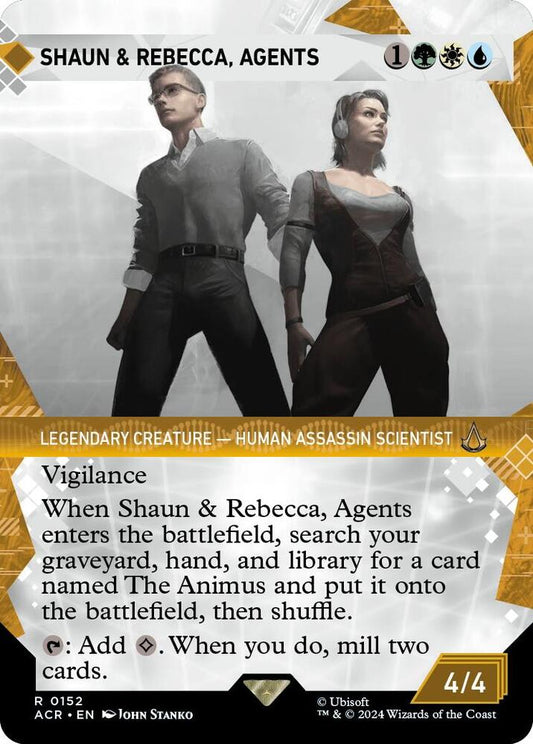 Image for Shaun & Rebecca, Agents (Showcase) (152) (ACR) - Magic: The Gathering