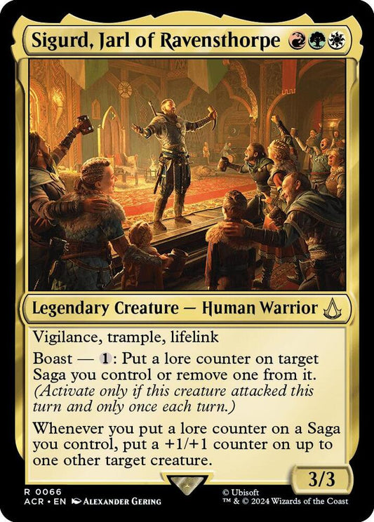 Image for Sigurd, Jarl of Ravensthorpe (66) (ACR) - Magic: The Gathering