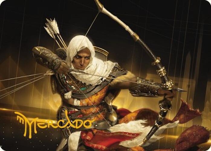 Bayek of Siwa Art Card (Gold-Stamped Signature) (16) (ASACR)