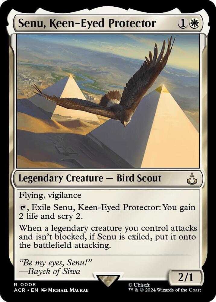 Senu, Keen-Eyed Protector (8) (ACR)