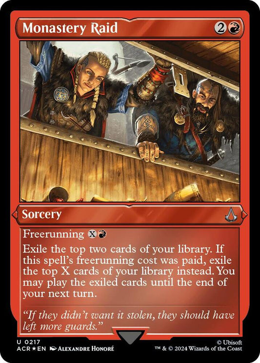 Image for Monastery Raid (Foil Etched) (217) (ACR) - Magic: The Gathering