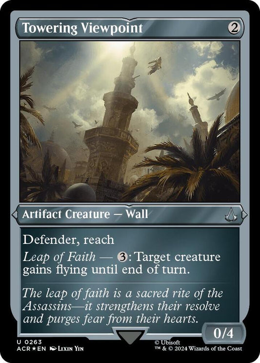Image for Towering Viewpoint (Foil Etched) (263) (ACR) - Magic: The Gathering