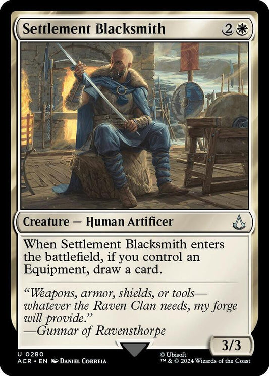 Image for Settlement Blacksmith (280) (ACR) - Magic: The Gathering