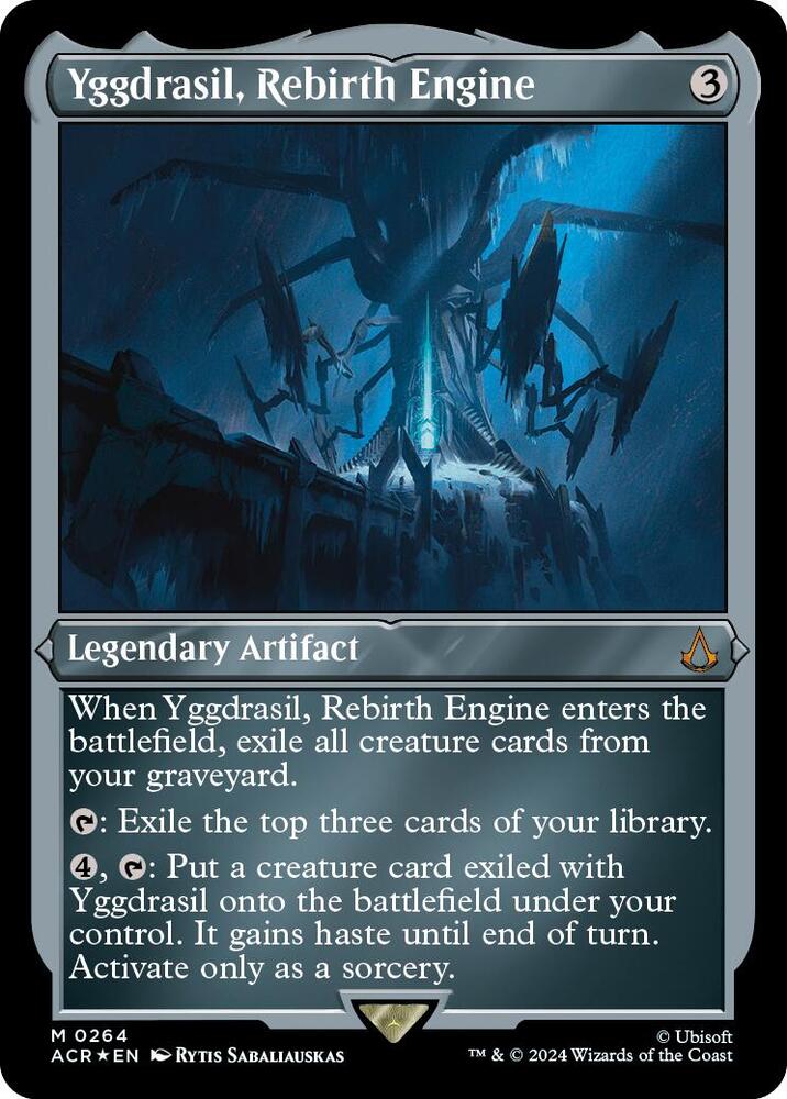 Yggdrasil, Rebirth Engine (Foil Etched) (264) (ACR)