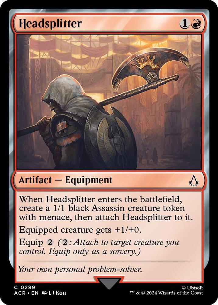 Headsplitter (289) (ACR)