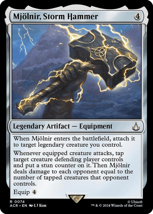 Image for Mjolnir, Storm Hammer (74) (ACR) - Magic: The Gathering