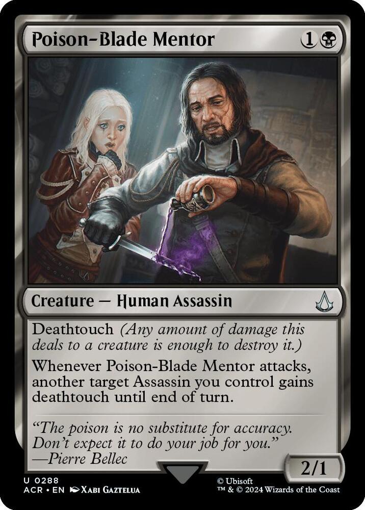 Poison-Blade Mentor (288) (ACR)
