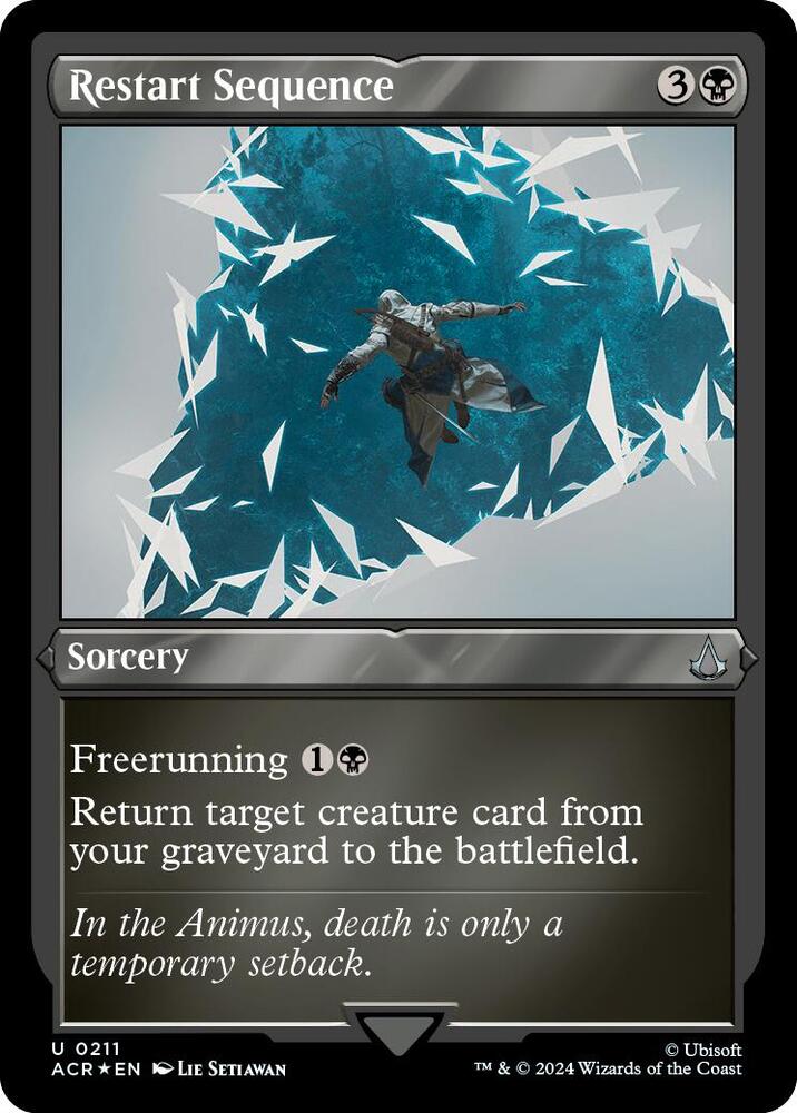 Restart Sequence (Foil Etched) (211) (ACR)