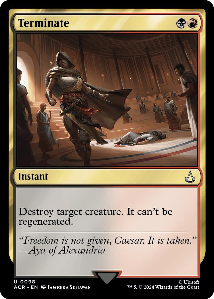 Terminate (98) (ACR)