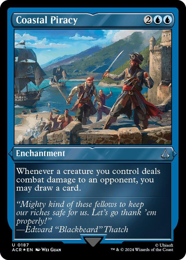 Coastal Piracy (Foil Etched) (187) (ACR)